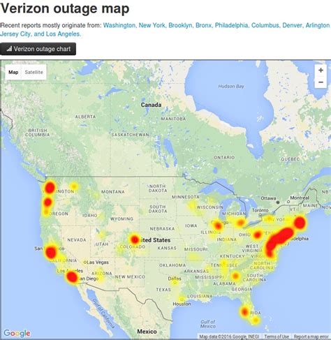 Verizon internet outage map live - The chart below shows the number of Verizon Wireless reports we have received in the last 24 hours from users in Coatesville and surrounding areas. An outage is declared when the number of reports exceeds the baseline, represented by the red line. At the moment, we haven't detected any problems at Verizon Wireless.